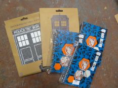 *Two Dr Who Felt Tablet Sleeves and Three Dr Who N