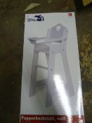 *Smallfoot Legler Dolls Highchair