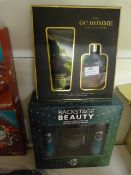 *Backstage Beauty Gift Set and a G.C.Homme Gift Se