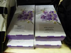 *Four Packs of Yardley April Violets Luxury Soap