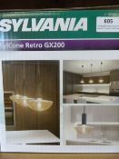 *Sylvania Sylcone Retro GX200 Ceiling Light