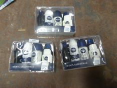 *Three Nivea Men Essentials Shaving Gift Sets