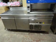 Two Drawer Stainless Steel Refrigerator