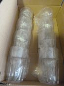 *Box of Eight Polycarbonate 40cl Glasses