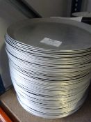 *Large Quantity of 22cm Aluminum Plates