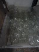 *Box of Glass Jars and Glasses