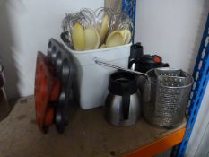 *Assorted Kitchen Utensils Including Whisks, Spoon