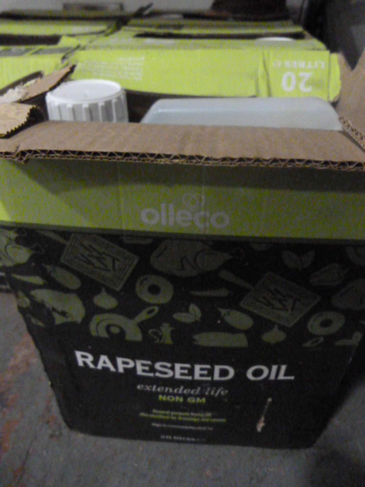 *20L Bottle of Non GM Rapeseed Oil