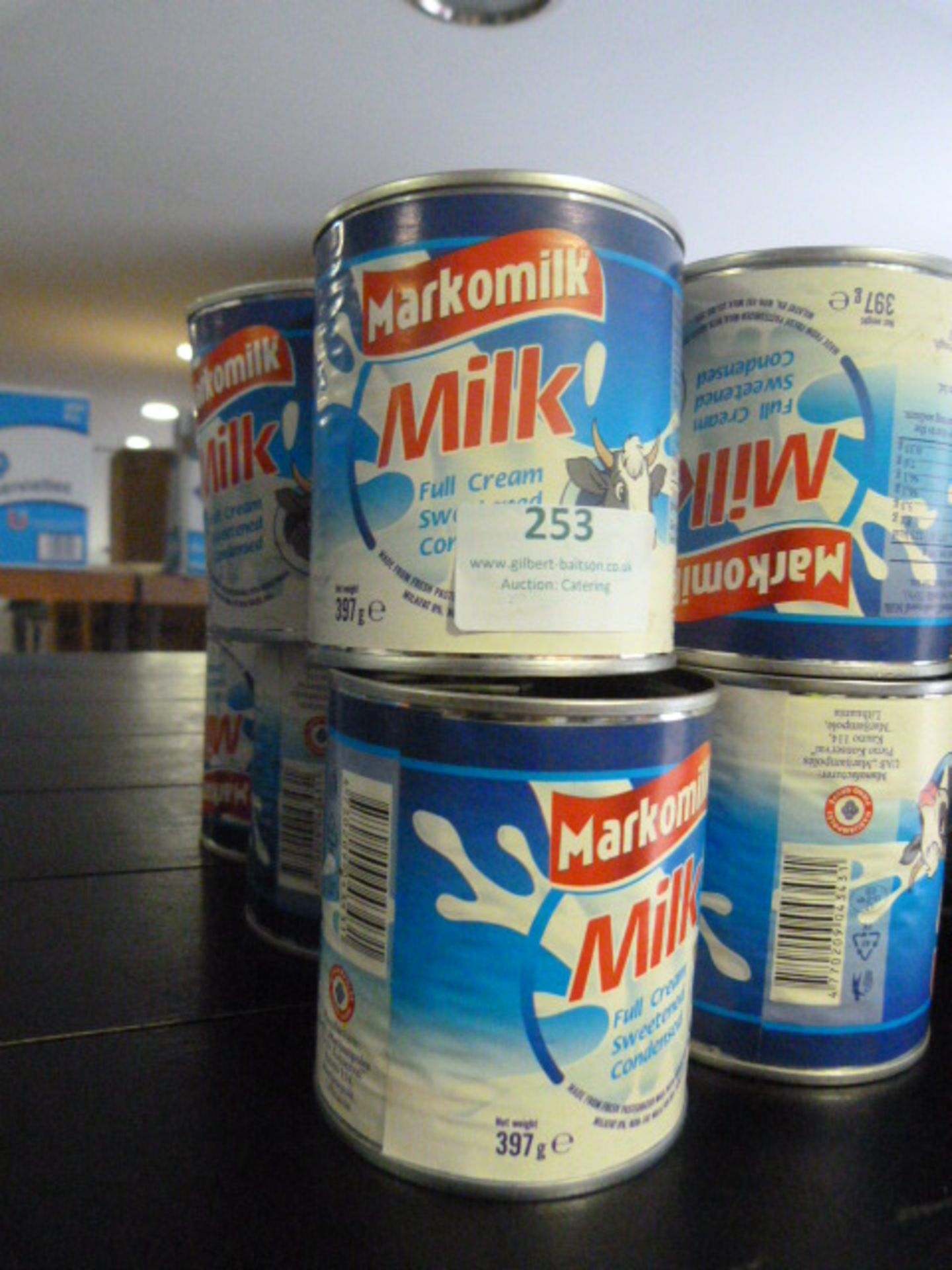 *Twelve Tins of Markomilk Condensed Milk