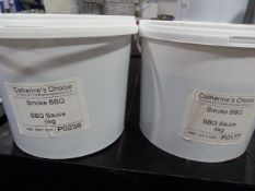 *2x5kg Tubs of Barbecue Sauce