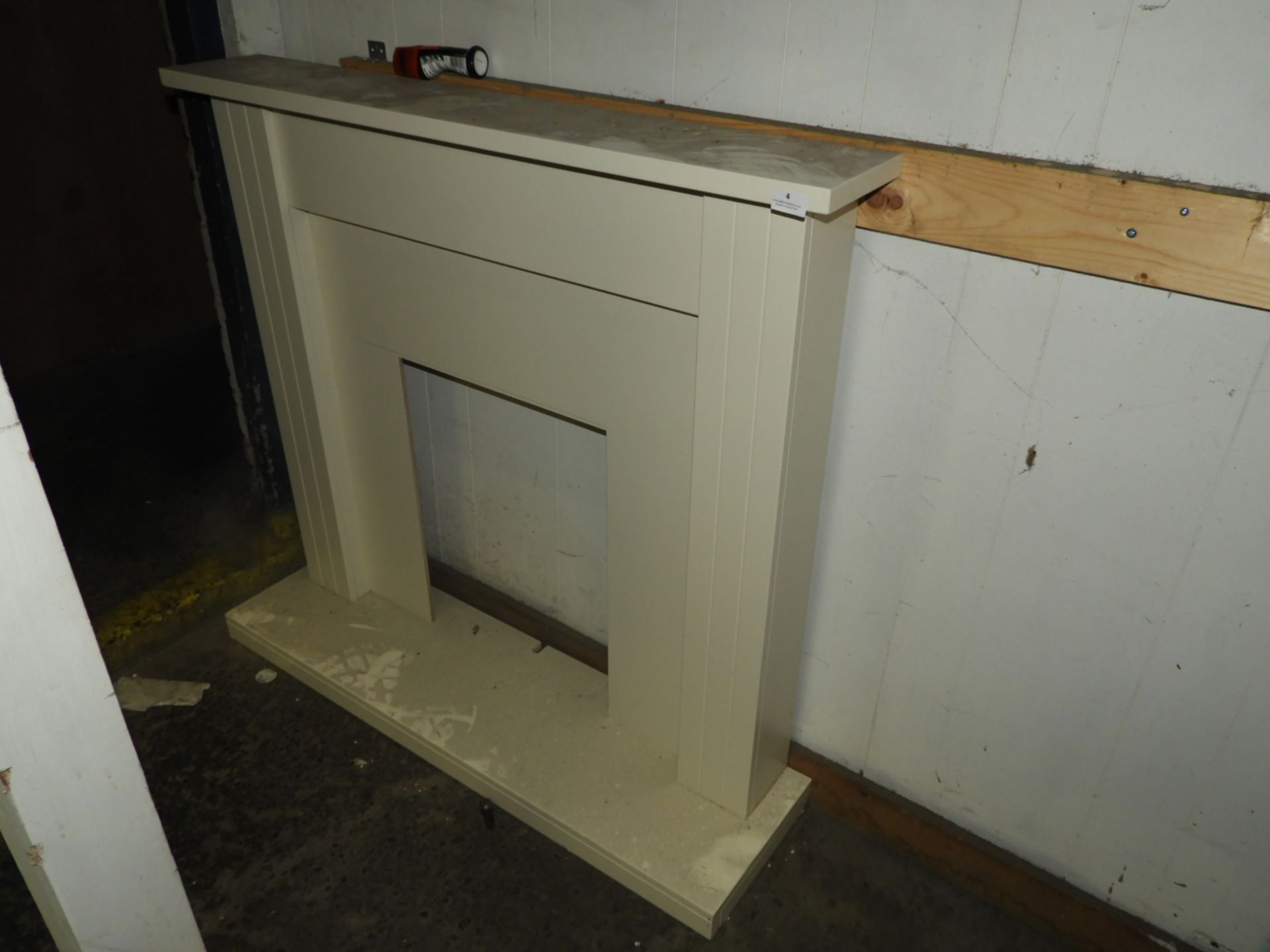 *Cream Fire Surround