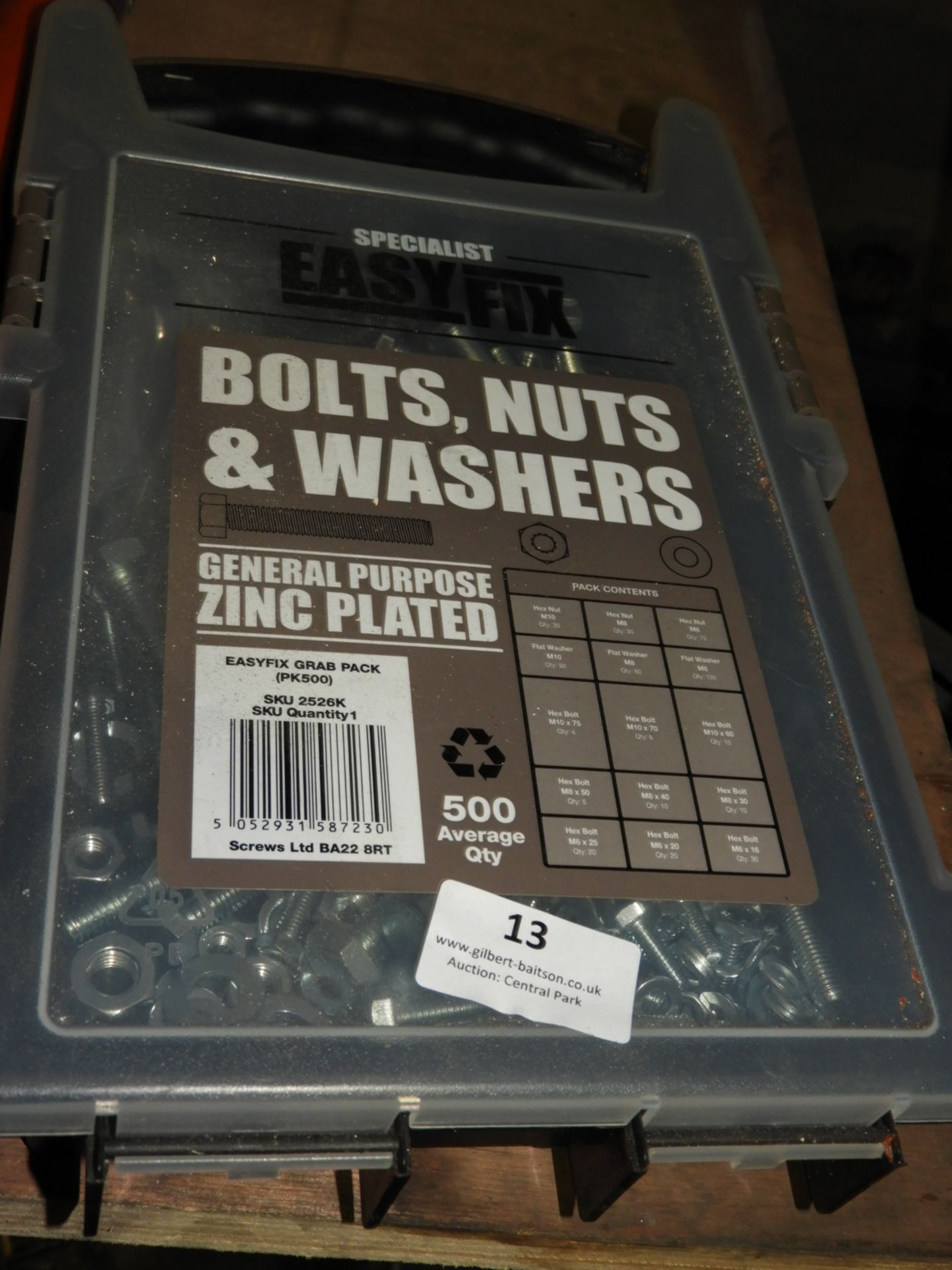 *Assorted Nuts, Bolts & Fixings