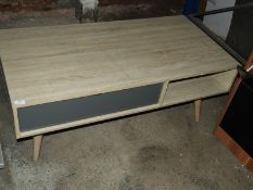 *Contemporary Design Occasional Table with Drawer
