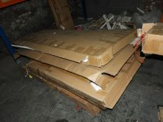 *Pallet Containing Assorted High Gloss Black Glass