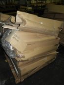 *Pallet Containing 5 Cream Fire Surrounds