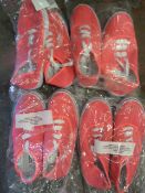 *Four Pairs of Pink Trainers Size:3