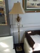 Decorative Metal Standard Lamp with Shade