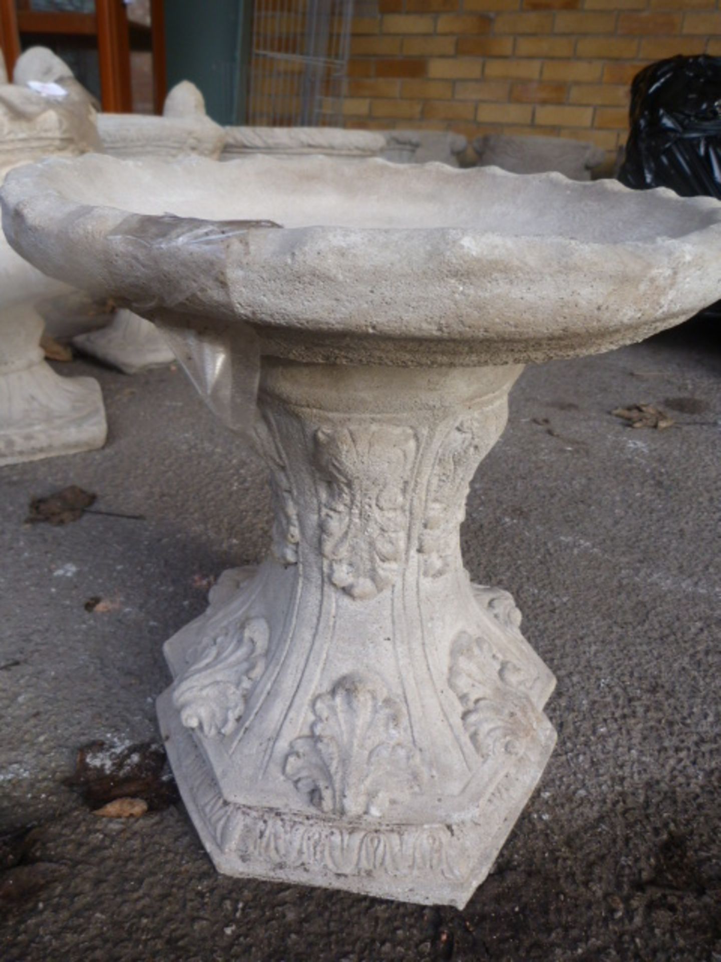 Small Antique Style Birdbath