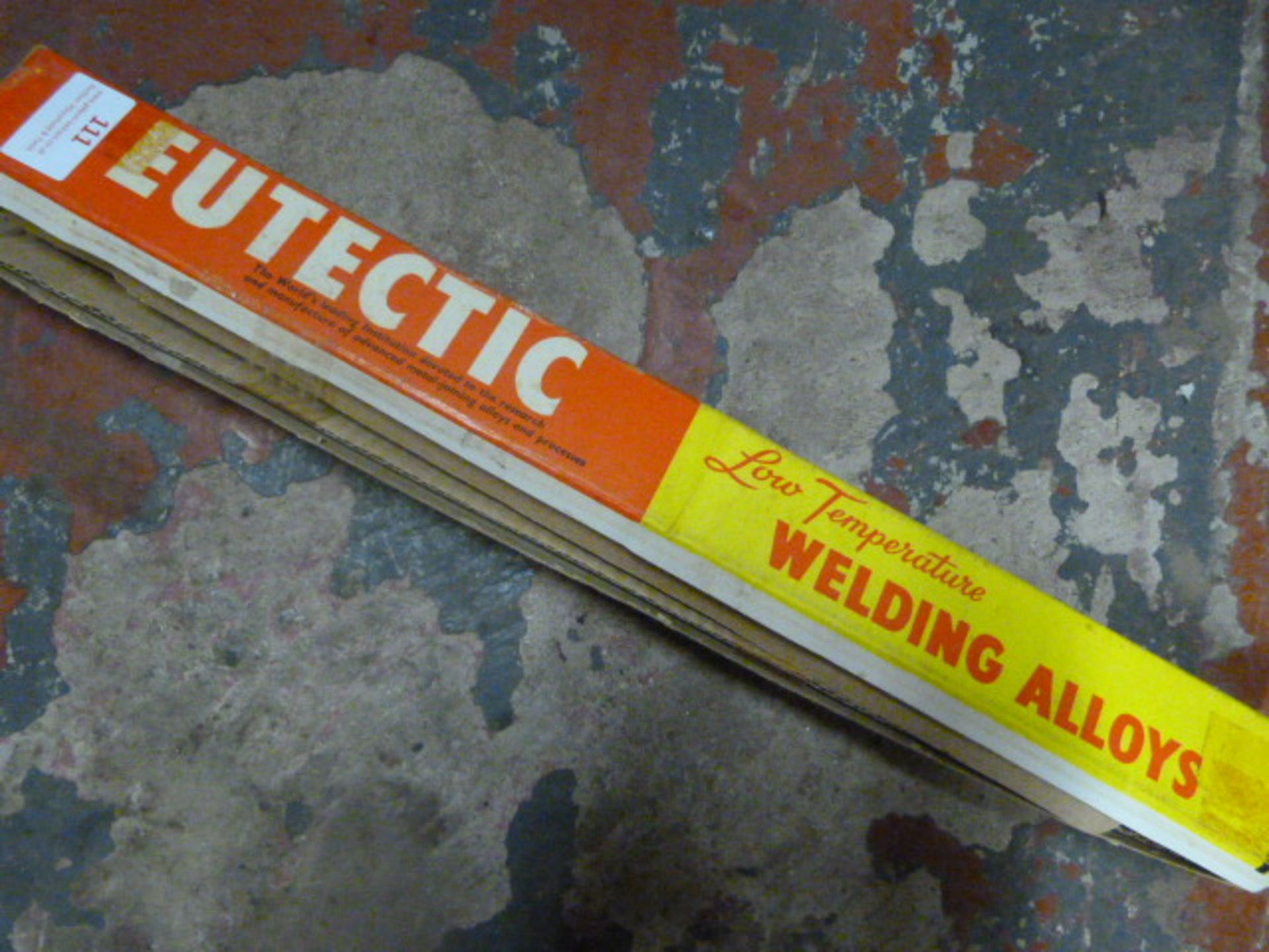 *Eutectic Low Temperature Welding Alloys