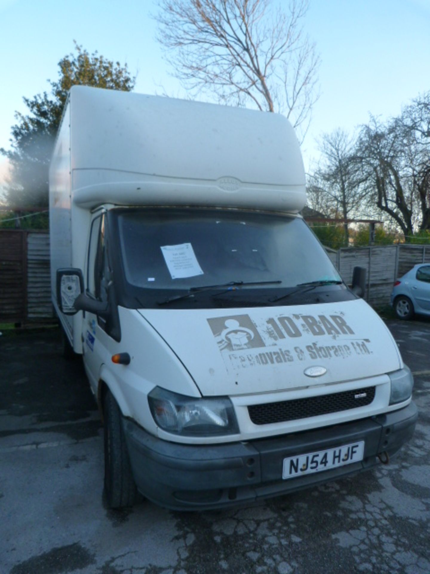 Ford Transit 125T350 Luton Van Reg:NJ54 HJF, Mileage:290889, MOT: Feb 2019