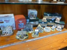 Collection of Boxed Lilliput Lane Cottages