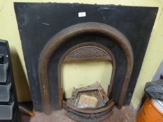 Cast Iron Fireplace with Grate
