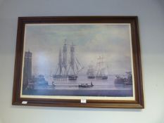 Large Framed Print - The William Lee at the Mouth