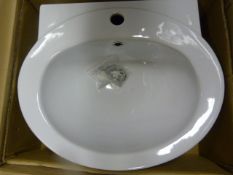 *TCC-PT03 Petite Basin 1TH Bathroom Sink