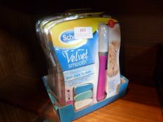 *Three Scholl Velvet Smooth Nail Care Systems