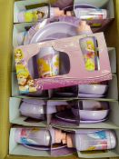 *Box 12 Disney Princess Four Piece Dinner Sets