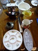 Novelty Teapots, Serving Dishes, Jugs, Glass Dishe