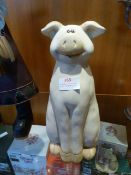 Pottery Figurine - Pig
