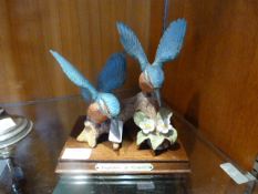 Leonardo Figurine - Kingfishers