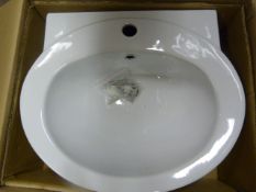 *TCC-PT03 Petite Basin 1TH Bathroom Sink