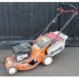 A Glen-Mac rotary mower, 60cm wide.