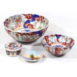 Various 19thC Imari bowls, and other ceramics. (a quantity, various dimensions)