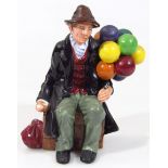 A Royal Doulton figure The Balloon Man, HN1954, printed marks beneath, 20cm high.