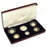 A Piedfort United Kingdom 2006 cased coin collection, comprising six coins. (boxed with paperwork)