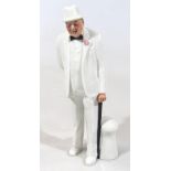 A Royal Doulton figure Sir Winston Churchill, HN3057, printed marks beneath, 29cm high.