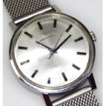 WITHDRAWN BY VENDOR PRE-SALE. A gentleman's Zenith wristwatch, the 4cm dia. dial, with baton