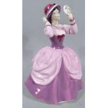 A Royal Doulton figure, Lady Pamela, HN2718, 1973, printed marks beneath, 24cm high.