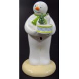 A Coalport Classics The Snowman figure, Snowman Surprise, first edition, printed marks beneath, 15cm