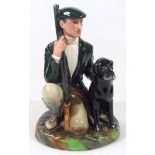 A Royal Doulton figure The Game Keeper, HN2879, printed marks beneath, 18cm high.