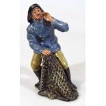 A Royal Doulton figure Sea Harvest, HN2257, printed marks beneath, 19cm high.