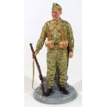 A Royal Doulton Classics figure Home Guard, HN4494, no. 240 of 2,500, printed marks beneath, 24cm