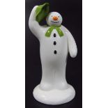 A Coalport Classics The Snowman figure, The Greeting, printed marks beneath, 16cm high.