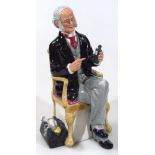 A Royal Doulton figure The Doctor, HN2858, style 1, printed marks beneath, 21cm high.