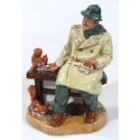A Royal Doulton figure Lunch Time, HN2485, printed marks beneath, 23cm high.