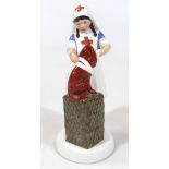 A Royal Doulton Childhood Days figure It Won't Hurt, HN2963, printed marks beneath, 19cm high. (