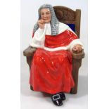 A Royal Doulton Classics figure Judge, HN4412, printed marks beneath, 17cm high. (second)